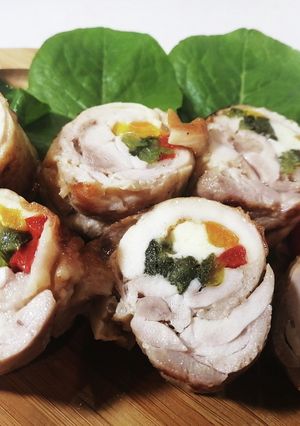 チキンのチーズロール-レシピのメイン写真