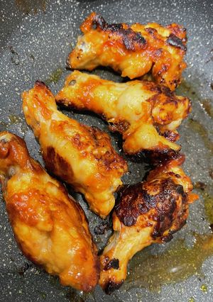 ピリ辛　手羽元焼き-レシピのメイン写真
