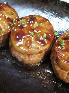 カリっと美味しい☆レンコンのはさみ焼き☆-レシピのメイン写真