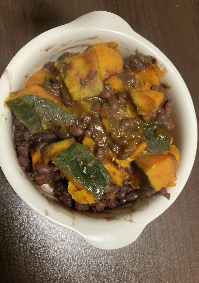 冬至かぼちゃ(かぼちゃと小豆のいとこ煮)-レシピのメイン写真