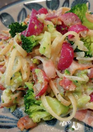 ブロッコリーソースの冬野菜パスタ♪-レシピのメイン写真