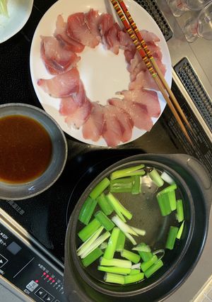 ネギだけぶりしゃぶ-レシピのメイン写真