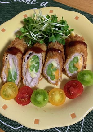 豚肉deサクッとアスパラ巻き♪-レシピのメイン写真