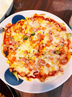 餃子の皮ピザ 〜ケチャップソース〜-レシピのメイン写真