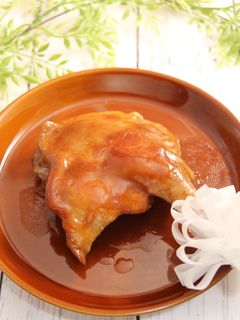 フライパンクリスマスチキン 柚子ポン風味-レシピのメイン写真