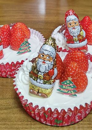 一人用クリスマスケーキ-レシピのメイン写真