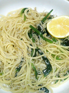 しらすとほうれんそうのさっぱりパスタ-レシピのメイン写真