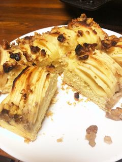 ハッセルバックアップルケーキ-レシピのメイン写真