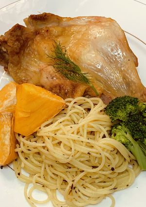 クリスマスのシンプル簡単ローストチキン-レシピのメイン写真