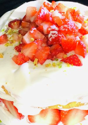 イチゴいっぱいのケーキ-レシピのメイン写真