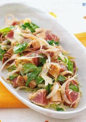 かつおのたたき　香味サラダ-レシピのメイン写真