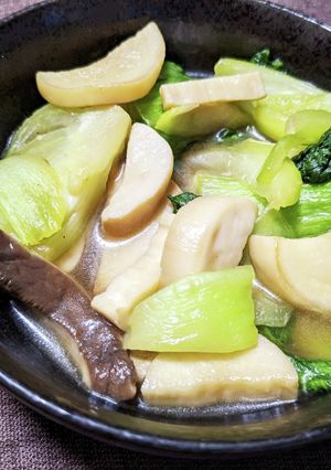 チンゲン菜とエリンギの中華炒め-レシピのメイン写真