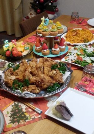 2023クリスマス　誕生日会-レシピのメイン写真