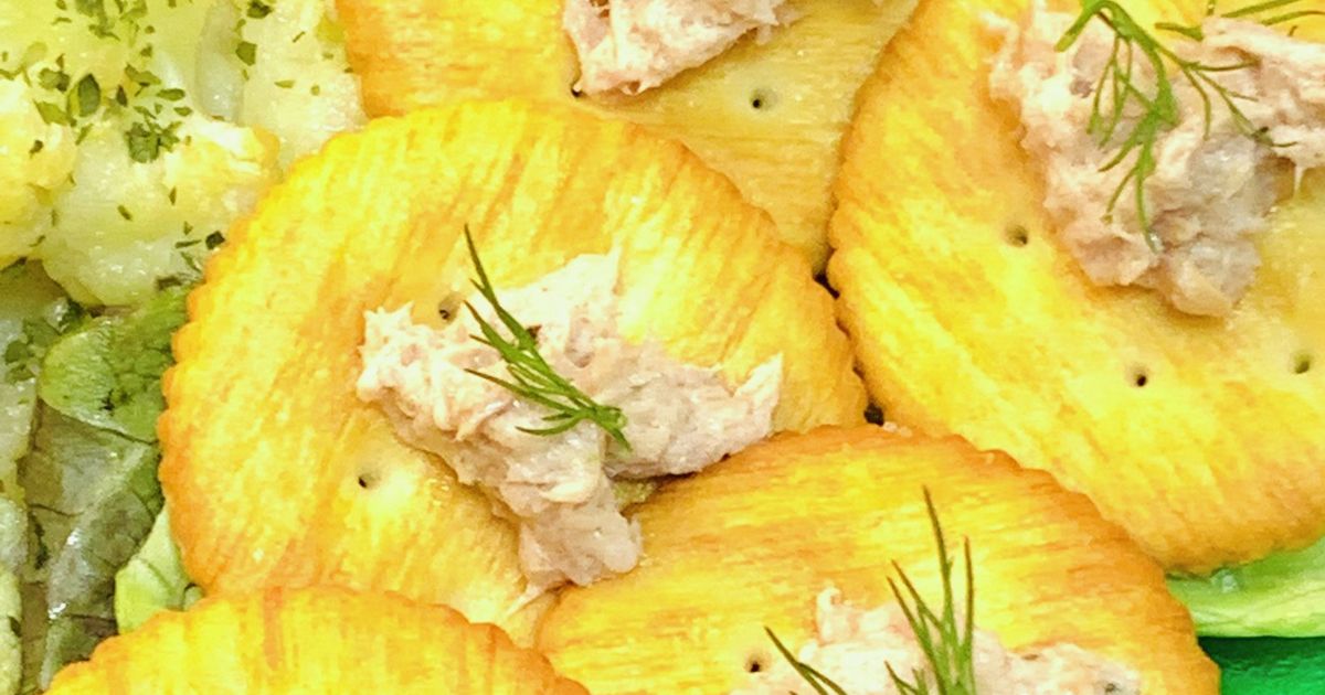 簡単おつまみツナマヨカナッペ by うさぎの目 【クックパッド