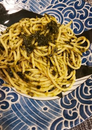 あおさパスタ-レシピのメイン写真