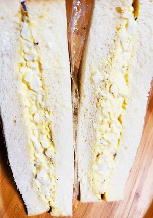 コンビニの普通のたまごサンドを目指して-レシピのメイン写真