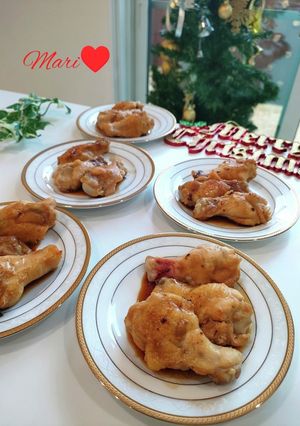 いつもの鶏手羽元で★クリスマスチキン-レシピのメイン写真