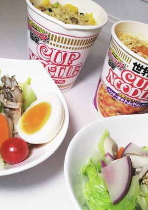 我が家のカップラーメンの食べ方-レシピのメイン写真