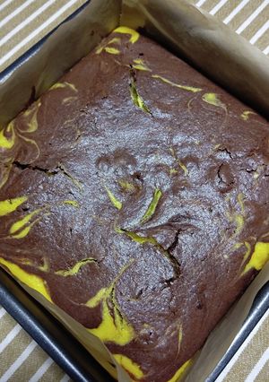 かぼちゃジヤムのマーブルケーキ-レシピのメイン写真