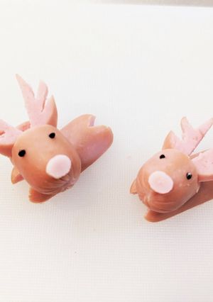クリスマスには、ウインナーでトナカイ♪-レシピのメイン写真
