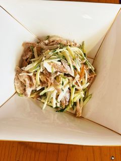 あまったローストチキンで簡単サラダ-レシピのメイン写真