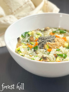 韓国風・たっぷり野菜のお粥-レシピのメイン写真