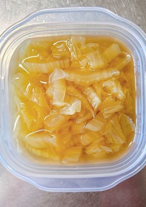 オ58.葉物野菜とお麩の煮浸し-レシピのメイン写真