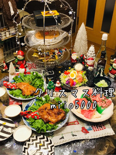 簡単 クリスマス 惣菜 盛り付け-レシピのメイン写真