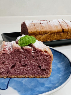 カルディの紫芋HMを使ったバウンドケーキ-レシピのメイン写真