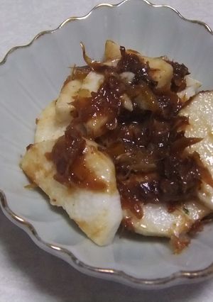 長芋のはちみつレモンおかかあえ-レシピのメイン写真