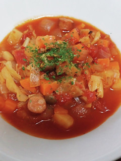 超簡単!野菜たっぷりミネストローネ!-レシピのメイン写真