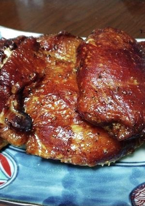 鶏腿肉のローストスモーク-レシピのメイン写真