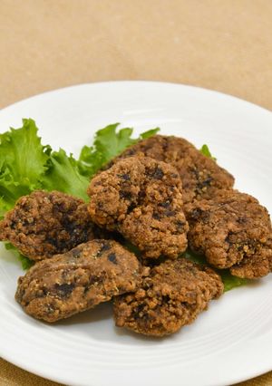 鯨のこはく揚げ-レシピのメイン写真