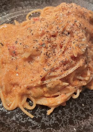 【基本】本格トマトクリームパスタ-レシピのメイン写真