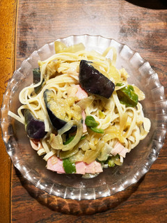 和風ガーリック米粉&玄米パスタ-レシピのメイン写真
