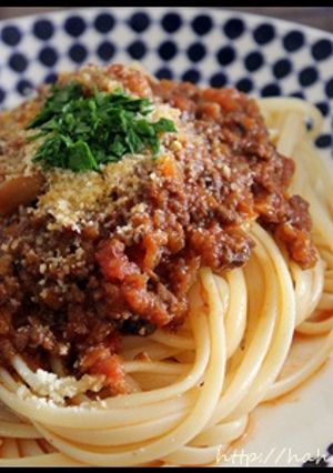 絶品！！絶対美味しい濃厚本格ミートソース-レシピのメイン写真