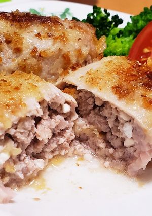カッテージチーズ入りカツレツ-レシピのメイン写真