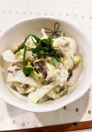 さば缶とめかぶを混ぜるだけサラダ 超簡単-レシピのメイン写真