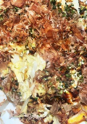 キャベツと卵だけお好み焼き風-レシピのメイン写真