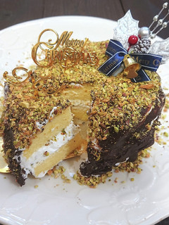 業ス台湾カステラでチョコピスタチオケーキ-レシピのメイン写真