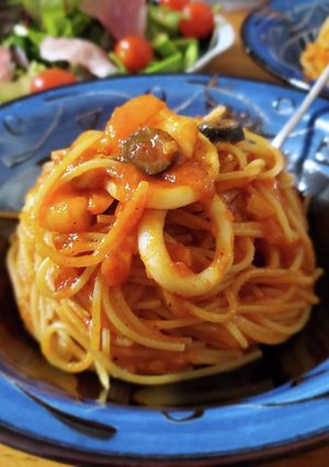 簡単☆冷凍シーフードミックスで本格パスタ-レシピのメイン写真