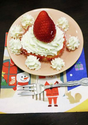 HMでマフィン(Xmasバージョン)-レシピのメイン写真
