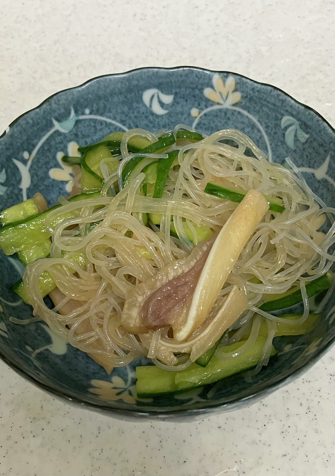 豚耳ときゅうりと春雨の和え物-レシピのメイン写真
