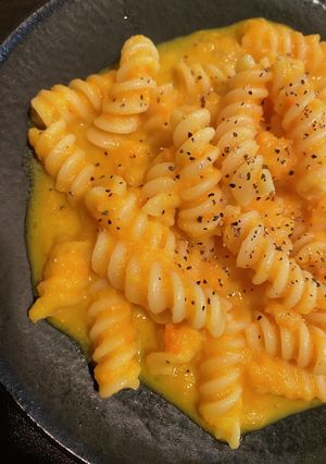 キャロットジンジャーパスタで体ポカポカ-レシピのメイン写真