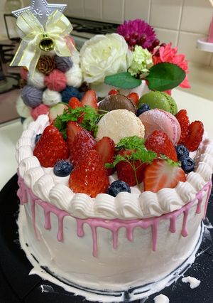 クリスマスケーキ2022 記録-レシピのメイン写真