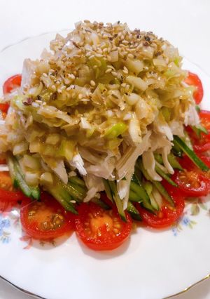 しっとり柔らか胸肉の棒棒鶏♪バンバンジー-レシピのメイン写真