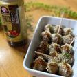 蓮根入り肉団子で一口メンチ風