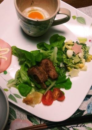 喫茶店風！朝食にも！バナナを斜めにカット-レシピのメイン写真