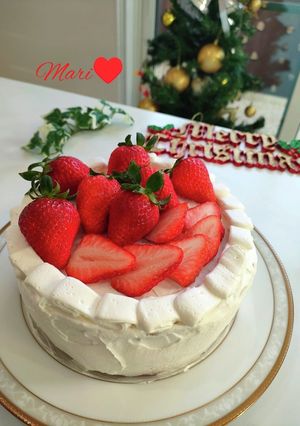 2022★クリスマスケーキ-レシピのメイン写真