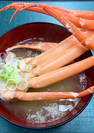 紅ずわいがにの「鉄砲汁」~魚の駅生地~-レシピのメイン写真